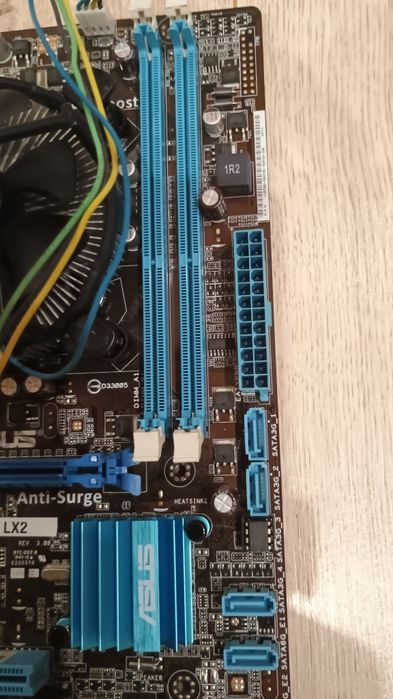 Мат плата сокет 1155+i3 2100