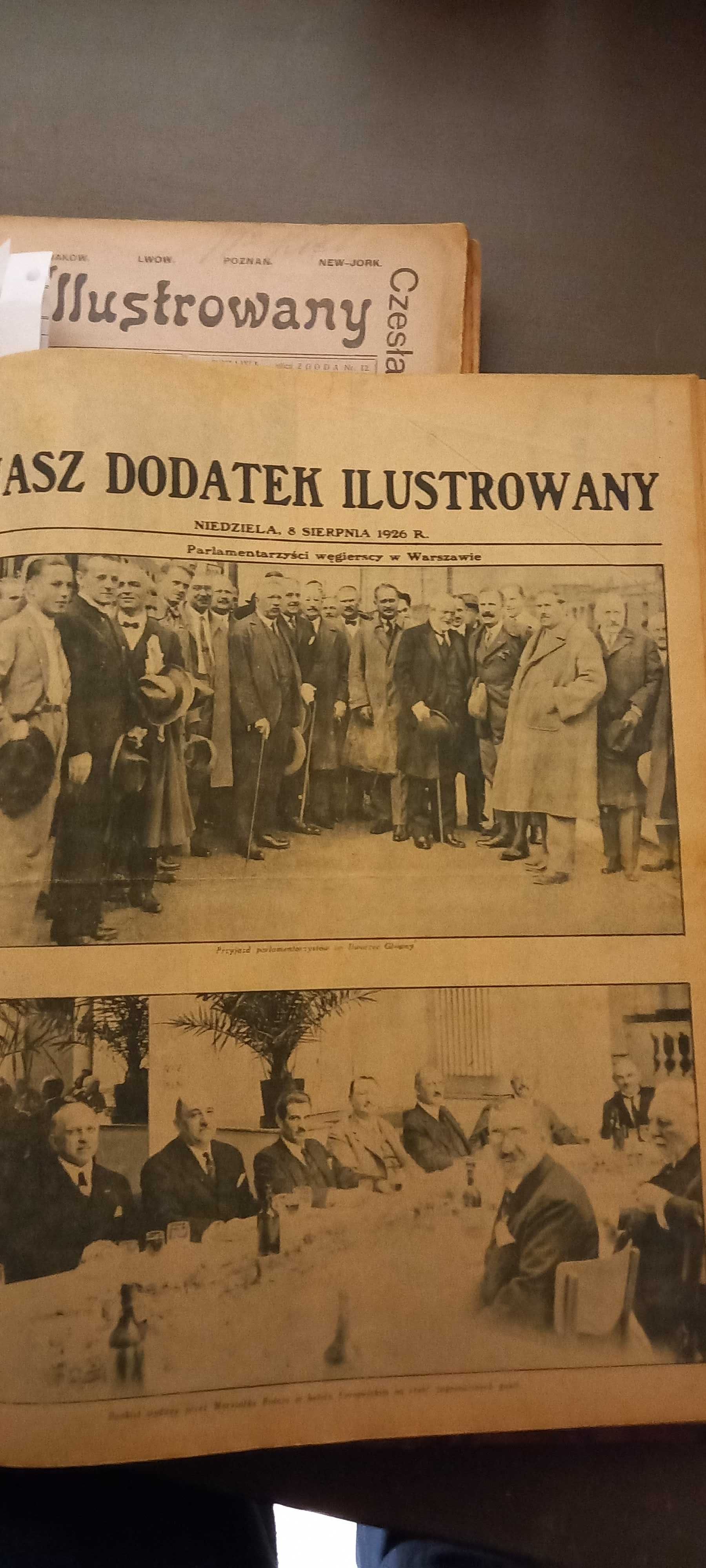 Czasopismo Ilustracja 1926 rok