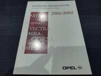 Opel 2001/2002 Katalog Akcesoriów Dodatków Tuning Wyp. Dodatkowe