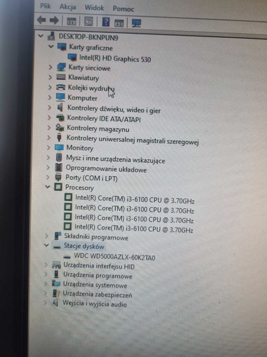 Komputer HP Prodesk 600 G2 desktop business pc stan idealny