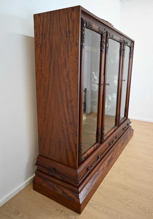 retro witryna mahoniowa około 1940 rok 102204