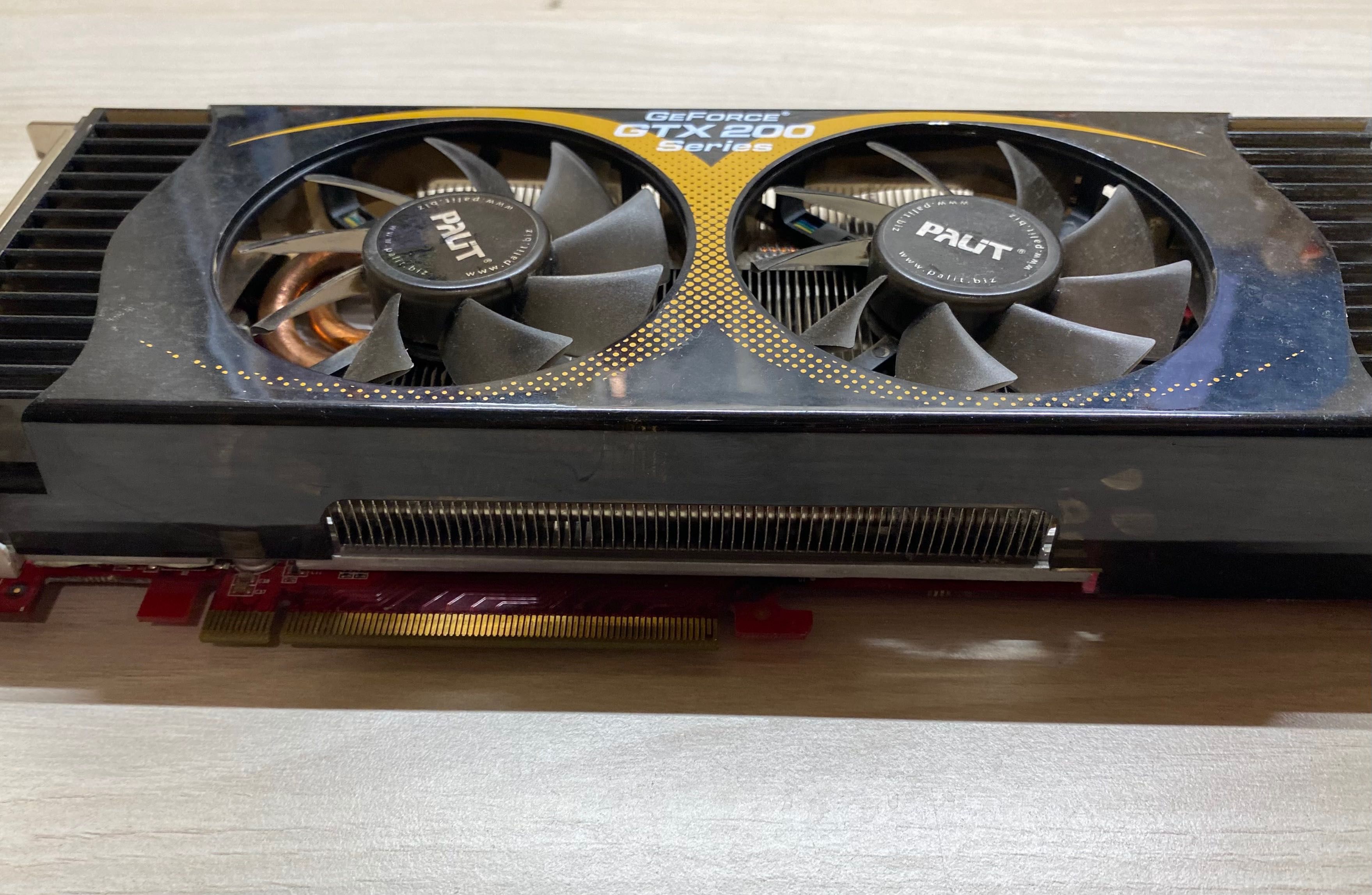 Відеокарта Palit GeForce GTX 285 1GB GDDR3 — робоча. Київська область.
