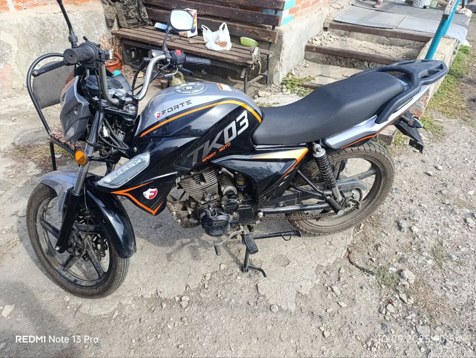Мотоцикл forte tk03