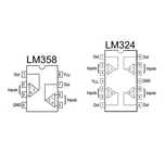 LM358, LM324 в корпусі DIP, SOP