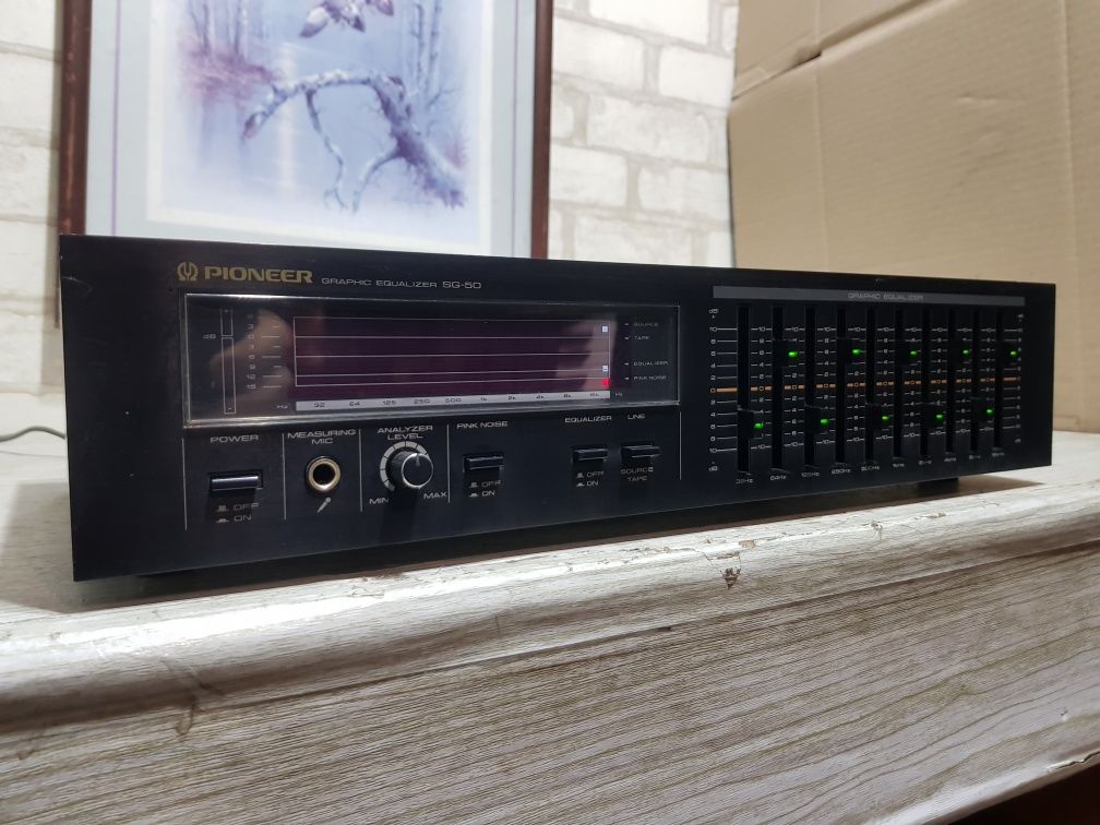 Еквалайзер PIONEER SG-50, спектр 10 смуг, б/у з Німеччини