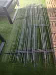 Krata Metalowa podpora na pnącza 12 sztuk 36 x 150 cm drabinka pergola