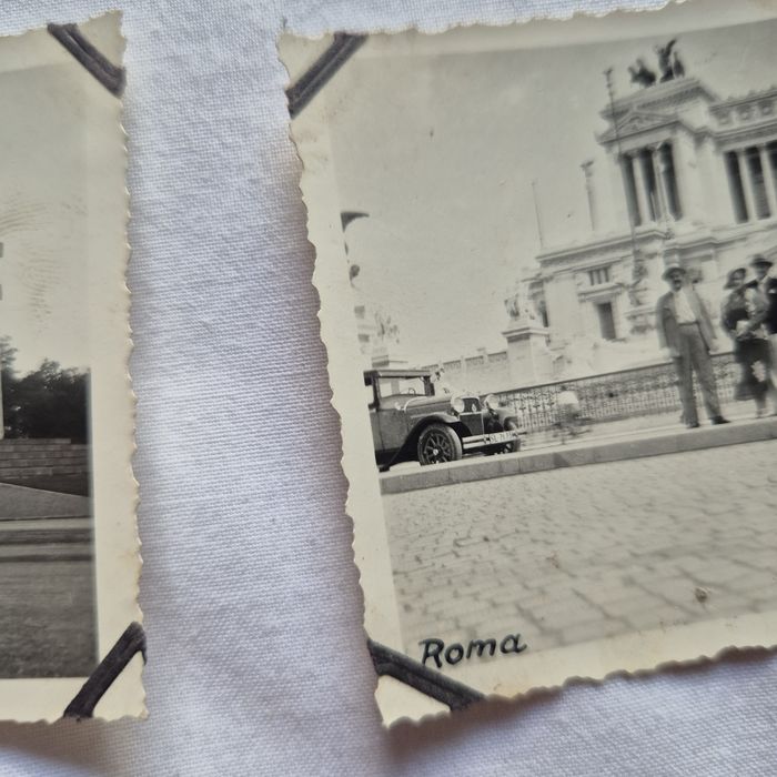 2 foto b. stare samochody agfa lupex katowice