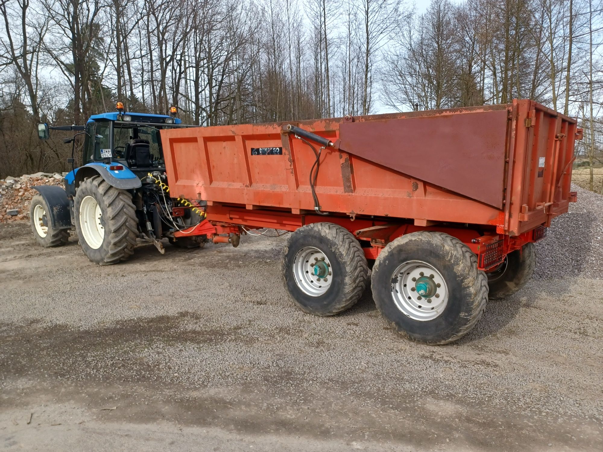 Usługi koparko-ładowarką walec mini-koparką transport