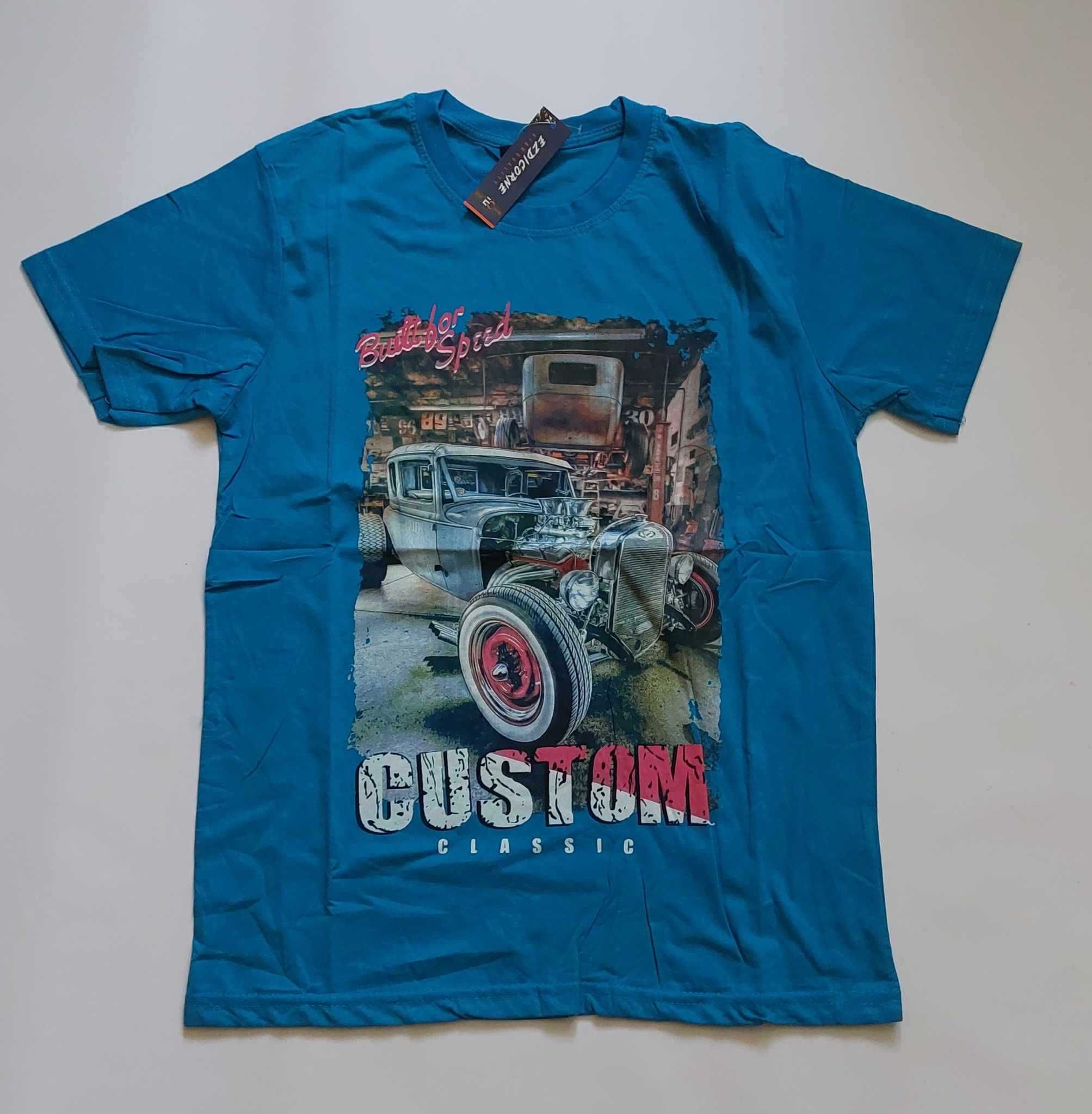Koszulka męska bawełna t-shirt męski turecki Ezdicorne r 2XL do 118 cm