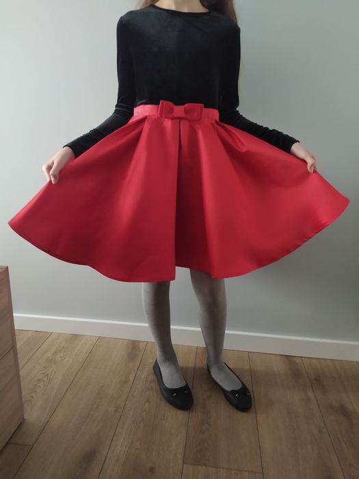 Sukienka świąteczna nowa rozkloszowana 11 12 lat