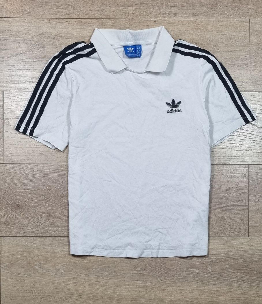 Koszulka polo damska Adidas Originals, polówka California 3 Stripese