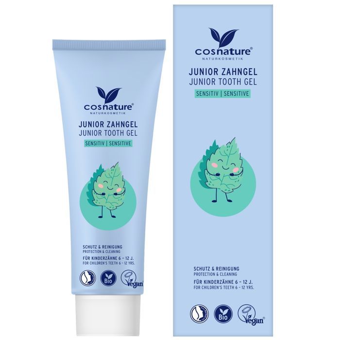 Cosnature żel do wrażliwych zębów dla dzieci z rumiankiem i miętą 75ml