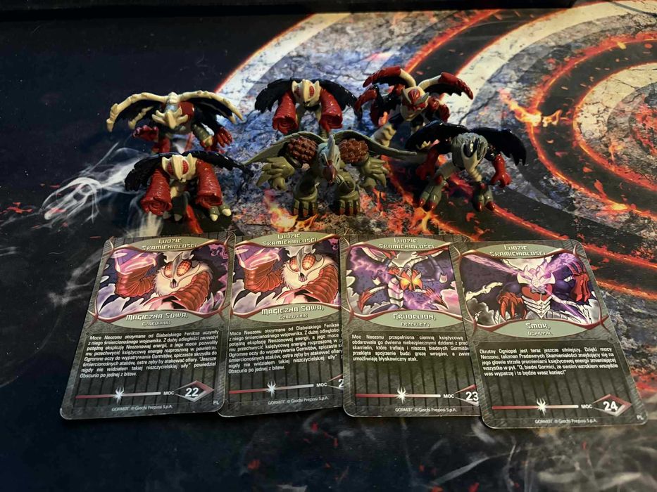 Figurki z serii Gormiti