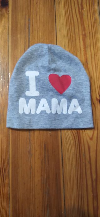 Czapka dla dziewczynki lub chłopca I love mama