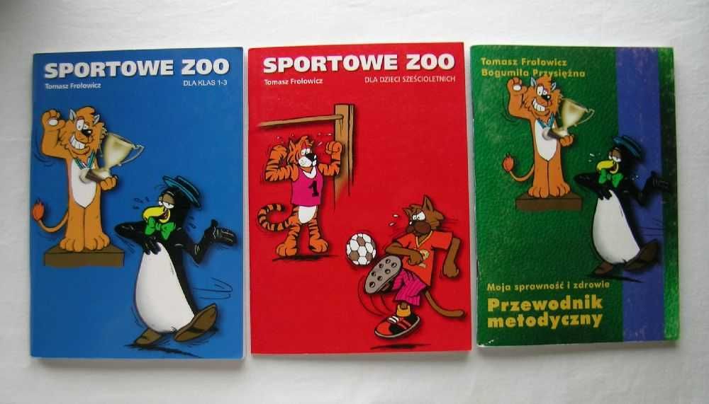 Sportowe ZOO - Moja sprawność i zdrowie. Zestaw dla nauczycieli