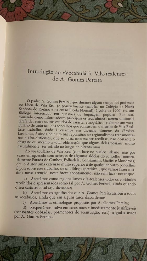 A. GOMES PEREIRA - O SÉCULO XIX NA LINGUAGEM POPULAR DOS CONCELHOS DE