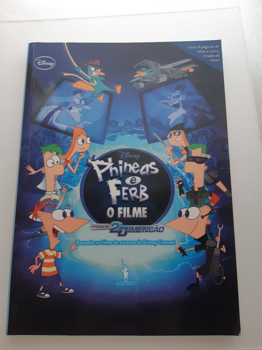 Livro do Phineas and Ferb