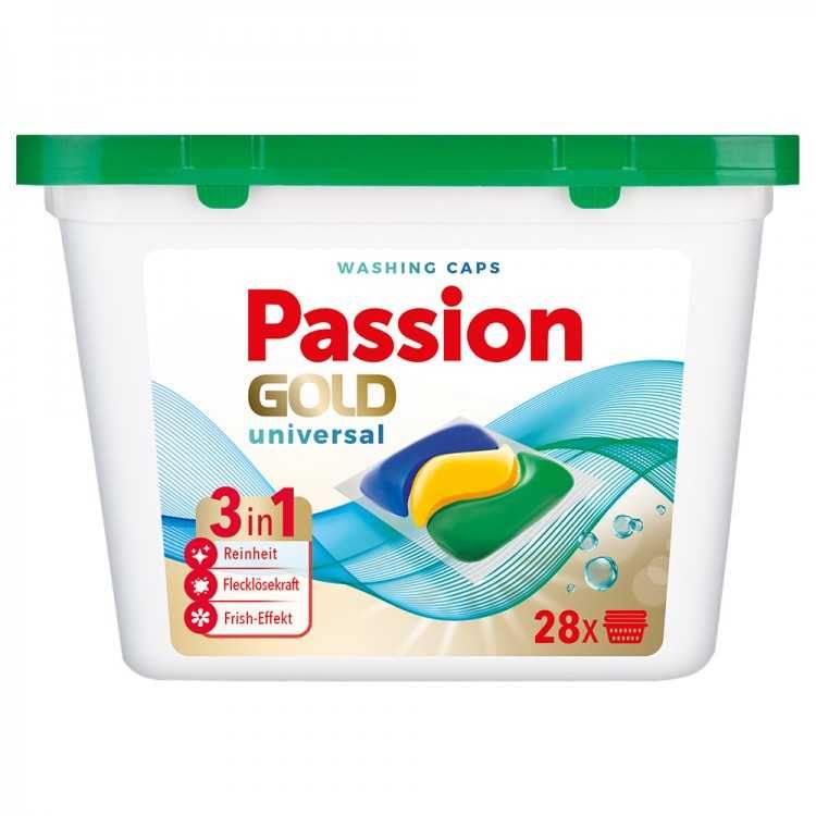 Kapsułki do prania Passion GOLD UNIVERSAL 28 prań 3w1  uniwersalne