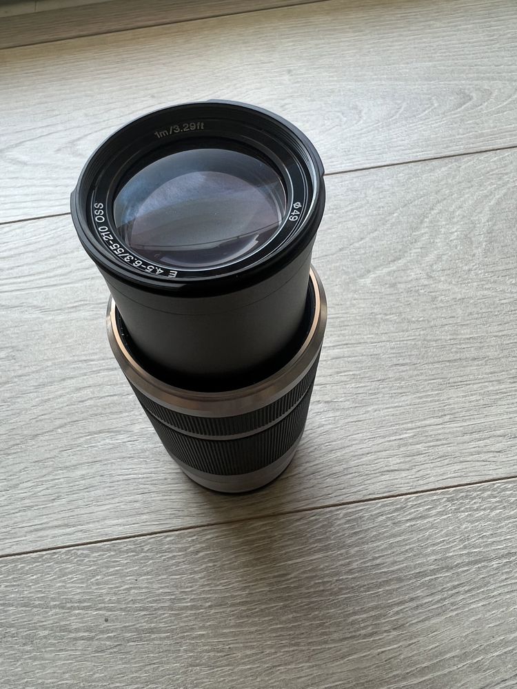 Sony Objetiva E 55-210mm F4.5-6.3 OSS prata