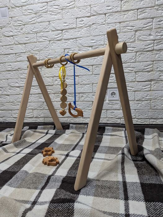 Монтессорі Розвиваючий Центр Стійка Мобіль для немовлят Еко Бейбі Джим