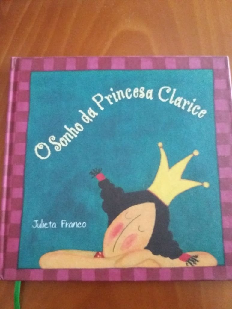 Livro o sonho da princesa Clarice