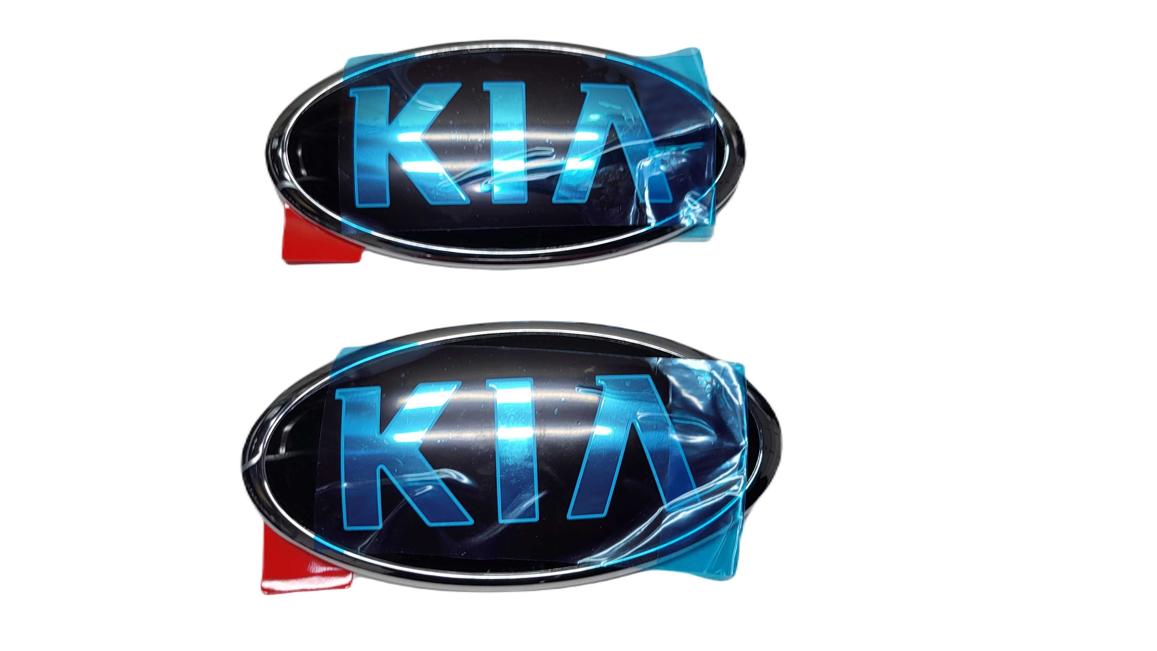 Emblemat Znaczek Logo KIA PRZÓD TYŁ OE 86320-1W250 NOWY! 13x6,5cm ORYG