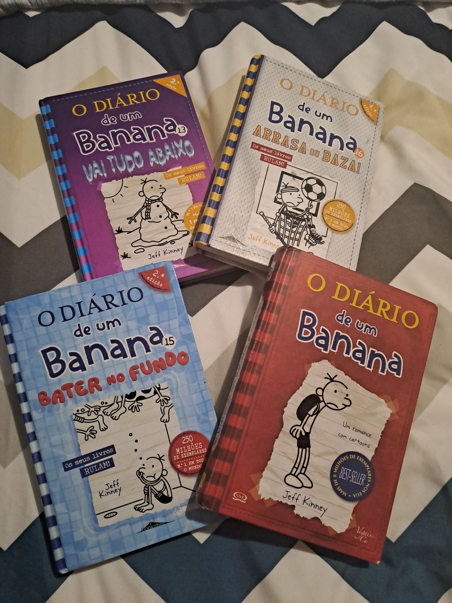 Livros diário do banana