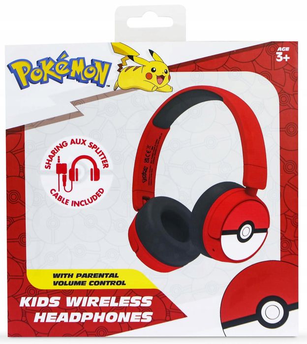 słuchawki bezprzewodowe nauszne otl technologies pokeball