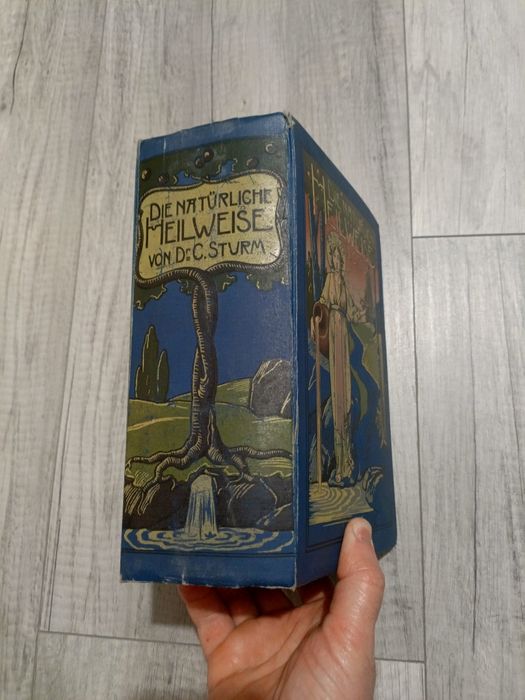 Rzadkie wydanie! Die natürliche Heilweise Dr. C. Sturm (stara książka,