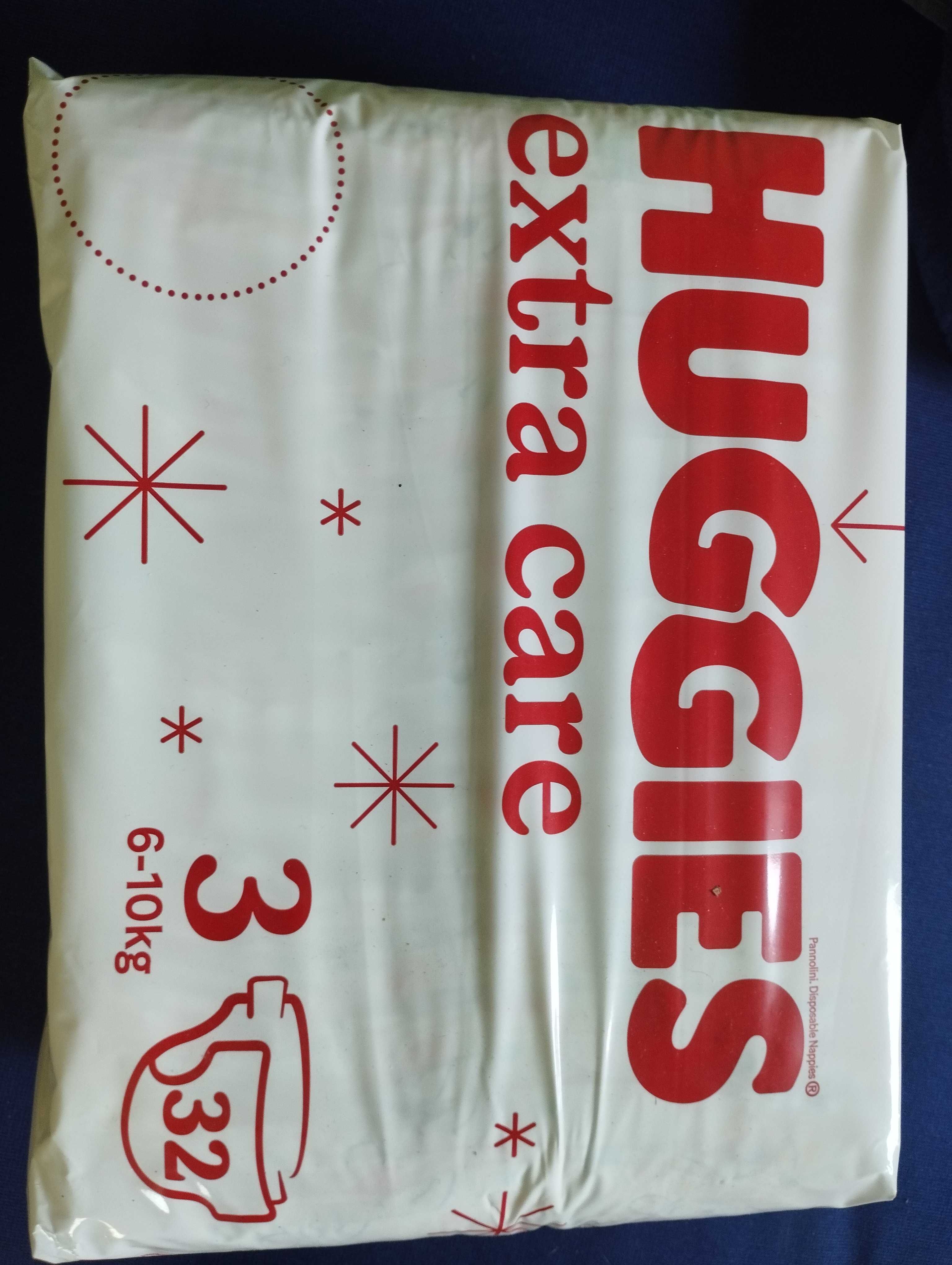 Huggies Extra Care 3 6-10 кг підгузки