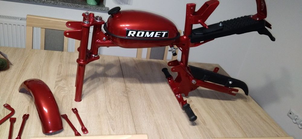 Motorynka rama romet pony komar m2