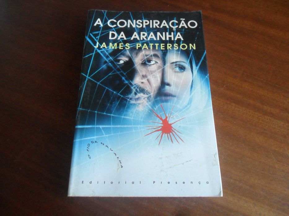 "A Conspiração da Aranha" de James Patterson - 1ª Edição de 2001