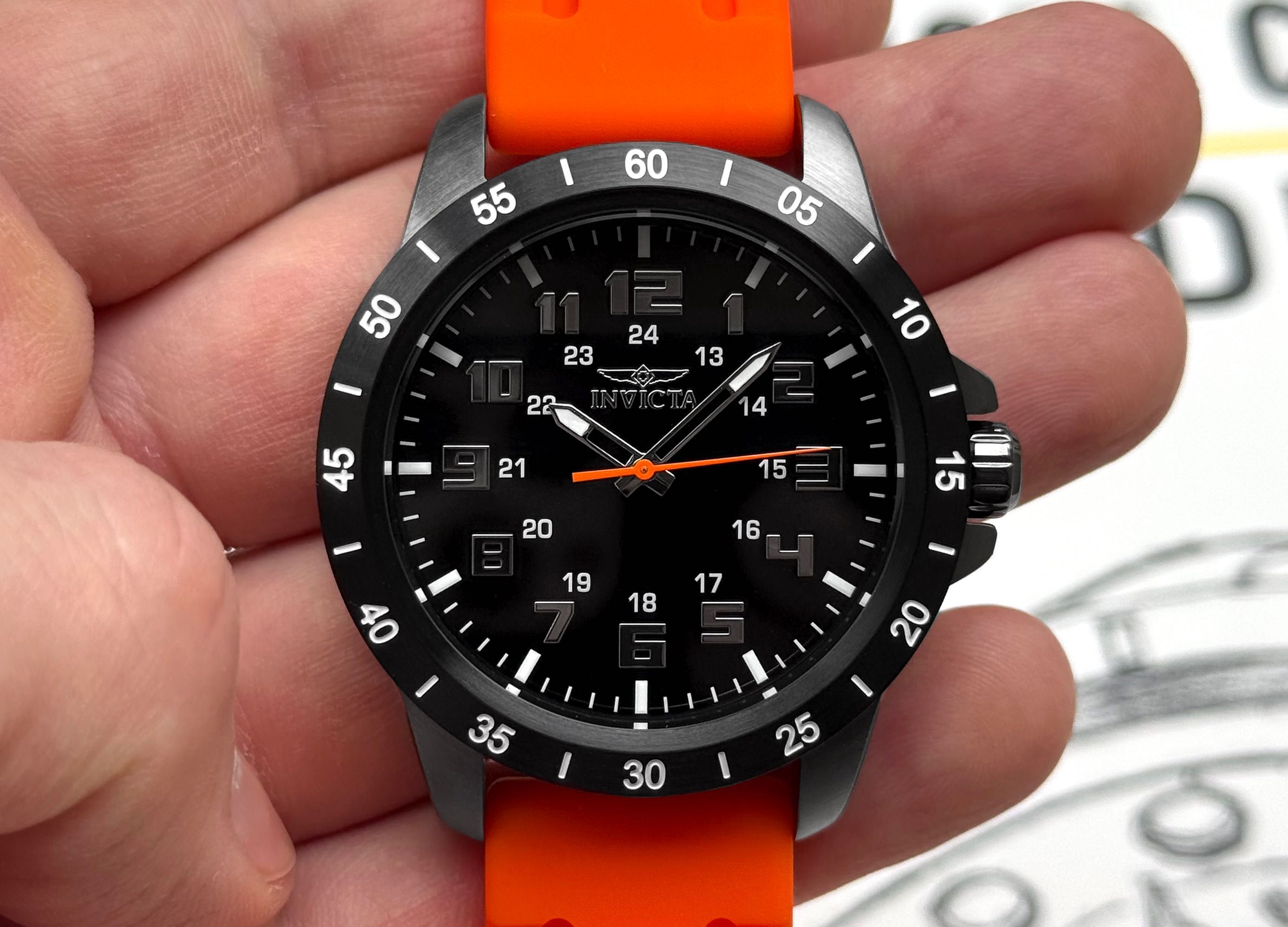 Чоловічий годинник Invicta 39999 Pro Diver 45 мм. 100 МТ.