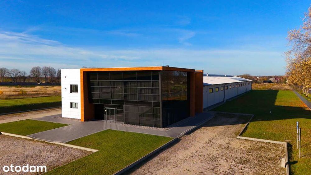 Hala produkcyjno-magazynowa z częścią biurową