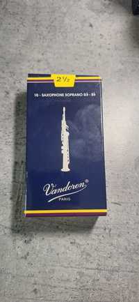 Stroik do saksofonu sopranowego Vandoren 2,5 - 8 sztuk