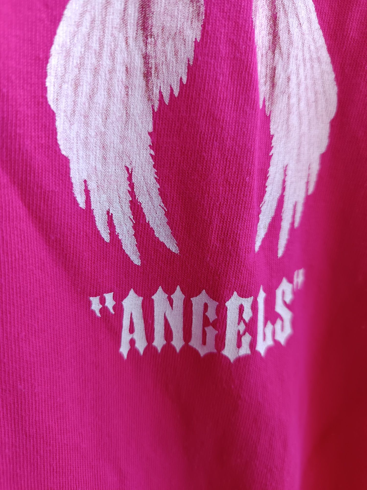 Koszulka T-shirt Angel Wings fit L SWAG Drip Affliction Rap Hiphop Emo
