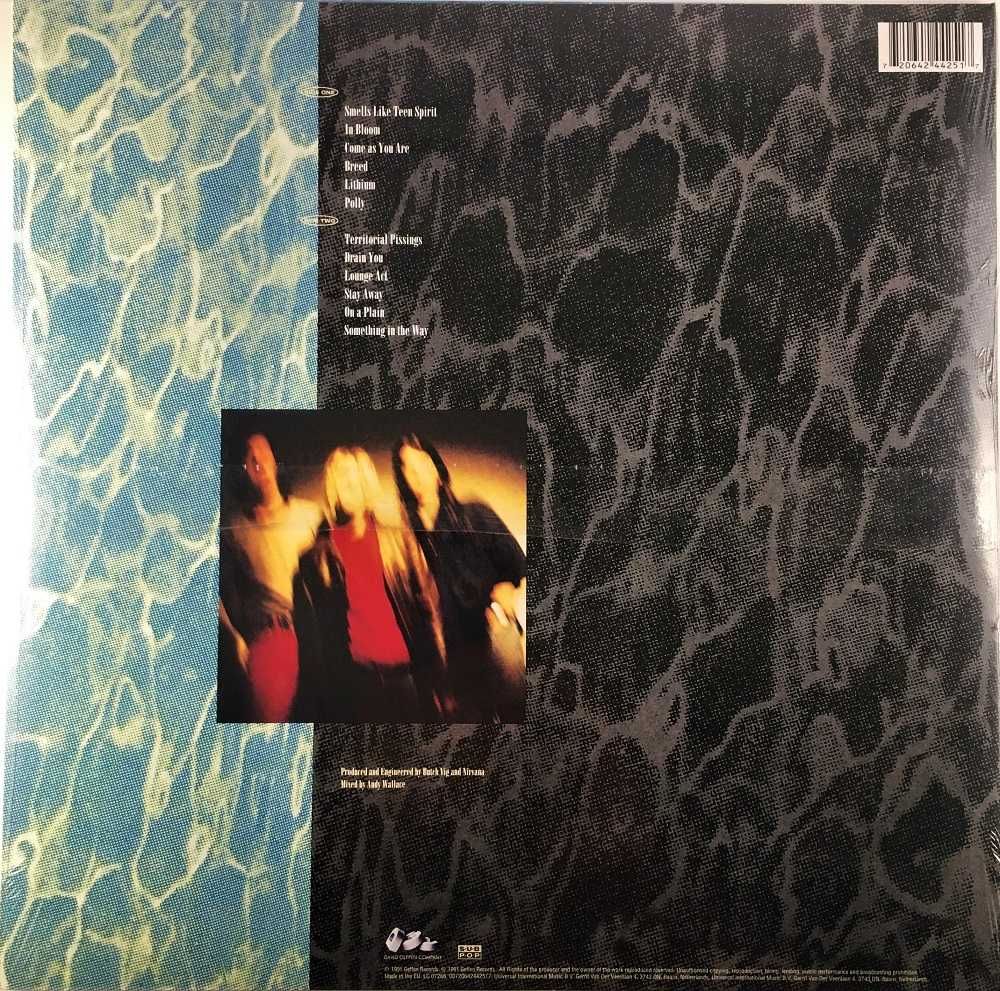 Вінілова платівка Nirvana - Nevermind (1991/2022)