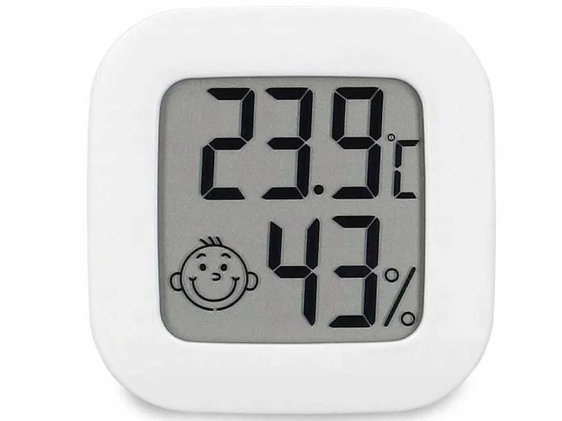 Termometr domowy Bluetooth Higrometr LCD Biały kod 2216