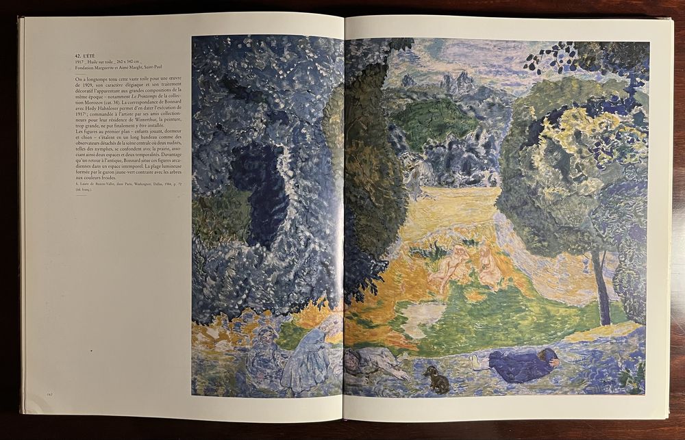 Bonnard - L’oeuvre d’art, un arret du temps (Grande Livro)
