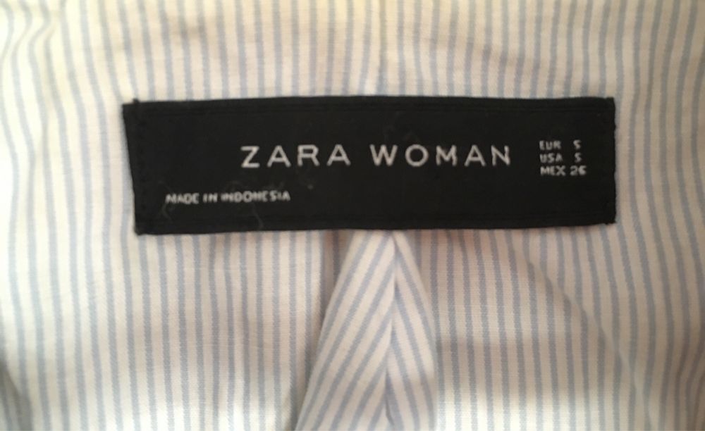 Тренч бежевый ZARA