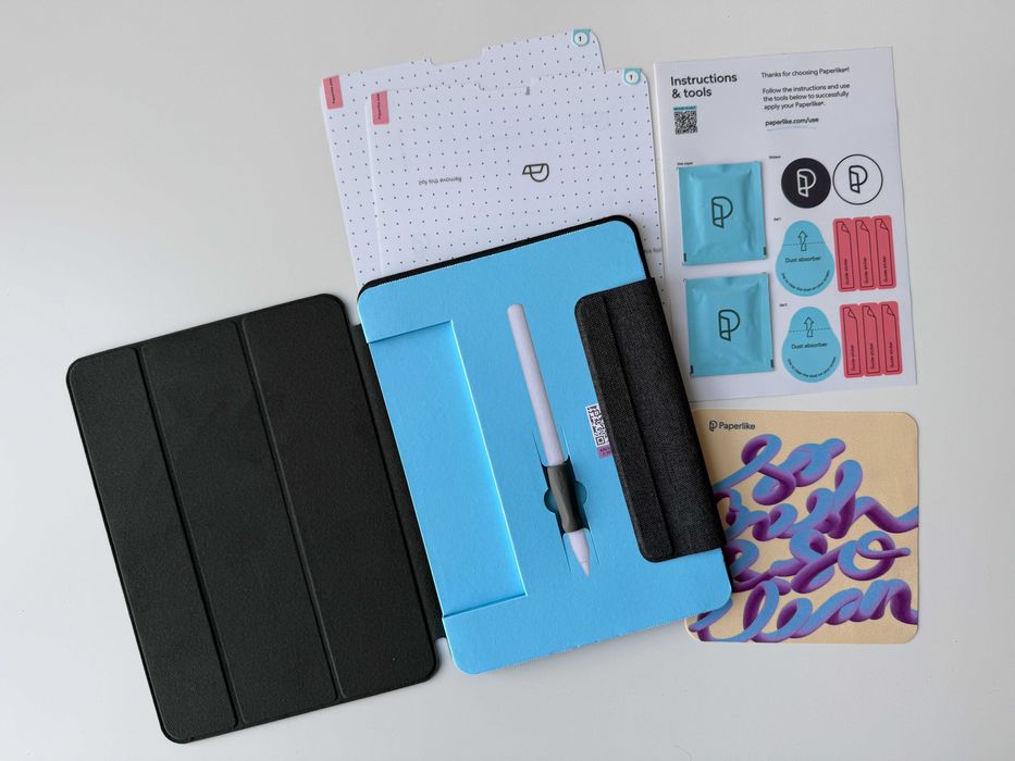 Чохол з плівкою Paperlike Screen Protector для iPad Air 10.9"/Pro 11"