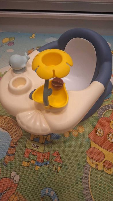 Стільчик для купання Smoby Little 2 в 1 з ігровою панеллю