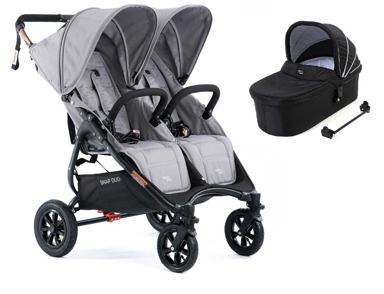 Valco Baby Snap Duo Sport wózek + gondola rok po roku, bliźniaczy