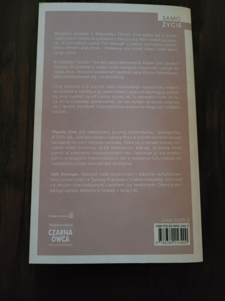 Chcę spojrzeć Ci w oczy Thordis Elva, Tom Stanger