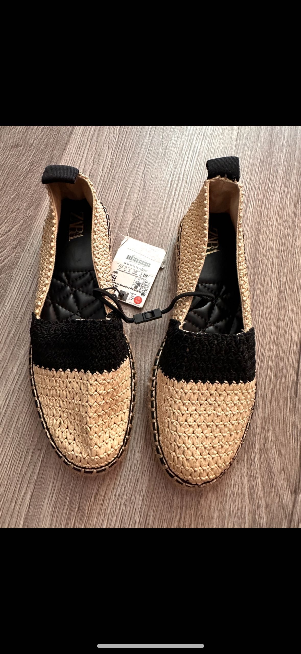 Еспадрильї, мокасини Zara 36 р