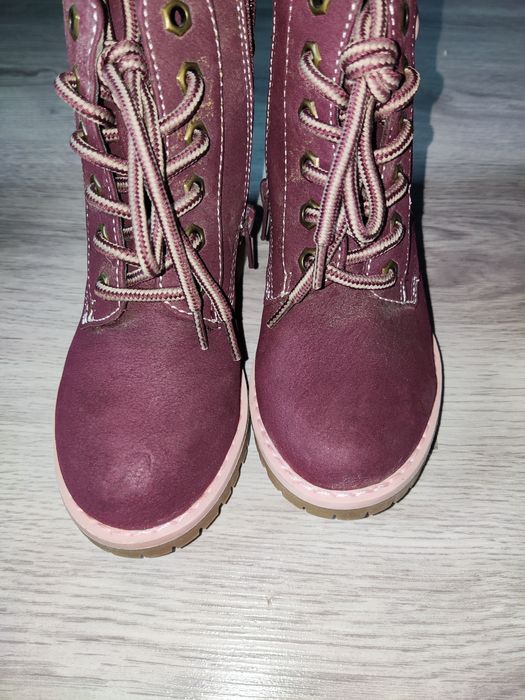 Buty Venice Nowe zimowe  Trapery   Trzewiki Kozaki dziewczęce 27