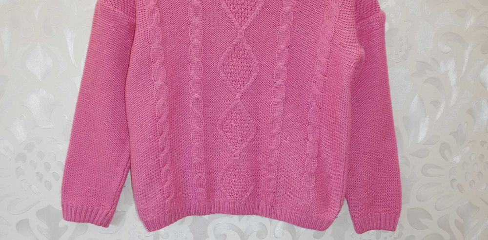 Свитер LC Waikiki Турция 7-8 лет рост 122-128 см акрил розовый