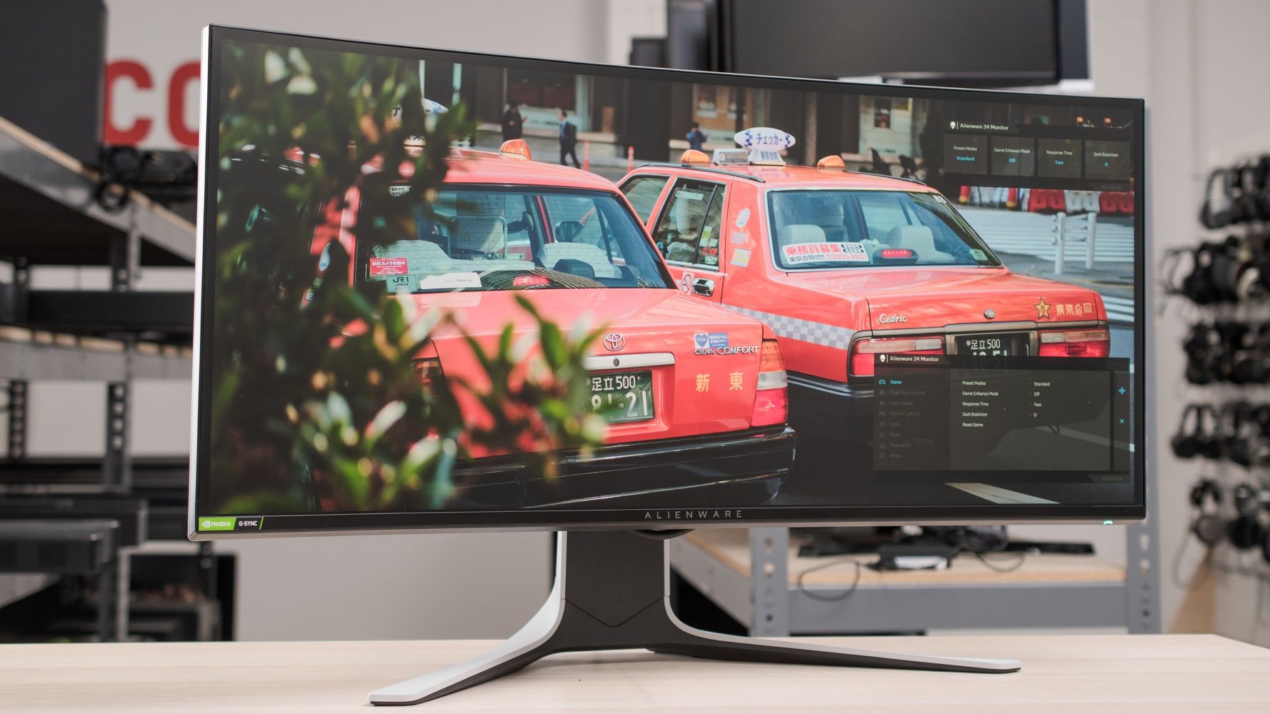 DELL ALIENWARE AW3420DW monitor dla gracza, nowy, WQHD, 120Hz Gsync