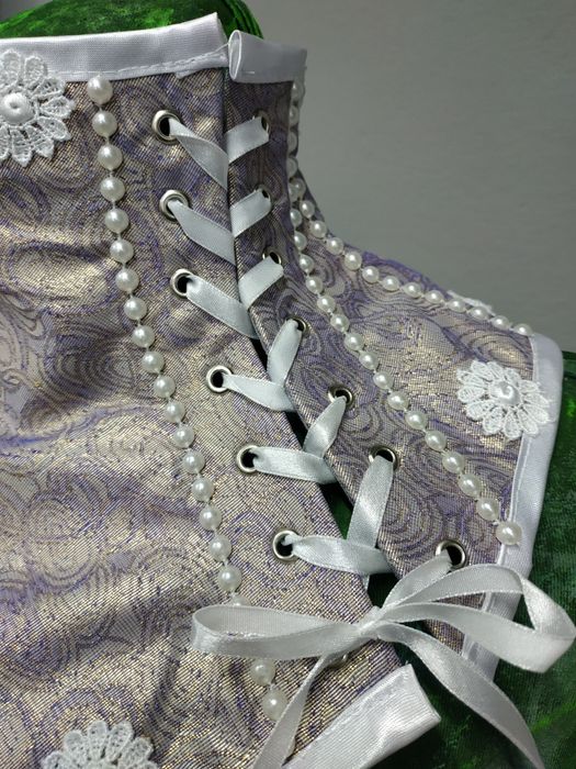 Kołnierz lolita gorset szyjny wiktoriański