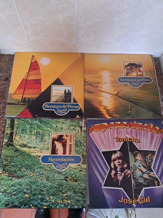 Discos LP e Single